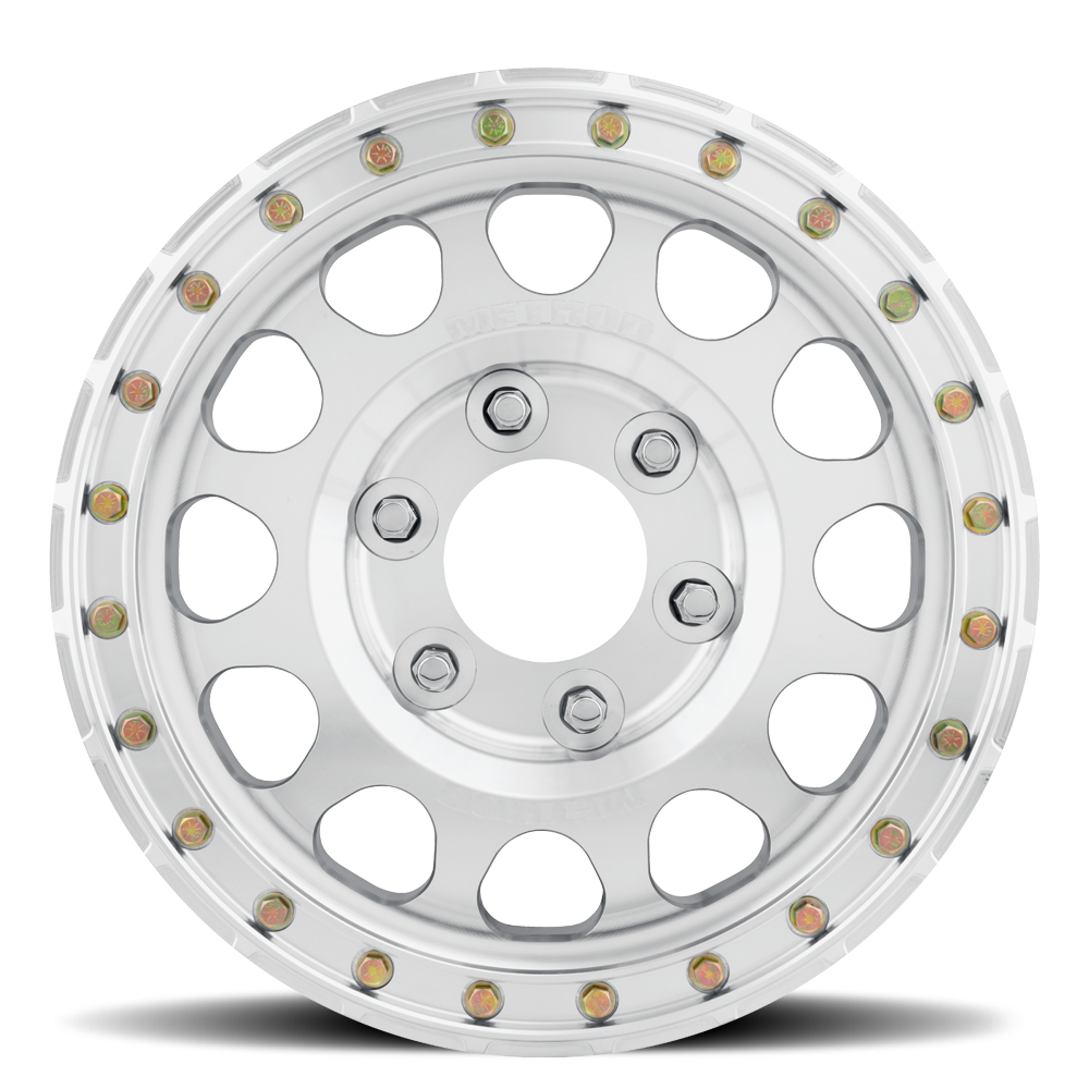 Aluminum Wheels 17x9 Forged MR202 Bolt Pattern 8 On 165.1 Offset -12 Lip Size 2.56 Raw Machined Method