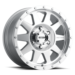 Aluminum Wheels 17x9 The Standard MR301 Bolt Pattern 8 On 165.1 Offset -12 Lip Size 3.46 Machined SL Clear Coat Method