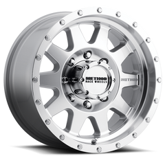 Aluminum Wheels 18x9 The Standard MR301 Bolt Pattern 8 On 180 Offset 18 Lip Size 2.68 Machined SL Clear Coat Method