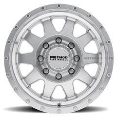Aluminum Wheels 18x9 The Standard MR301 Bolt Pattern 8 On 180 Offset 18 Lip Size 2.68 Machined SL Clear Coat Method
