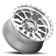 Aluminum Wheels 20x10 Double Standard MR304 Bolt Pattern 8 On 180 Offset -18 Lip Size 3.9 Machined SL Clear Coat Method