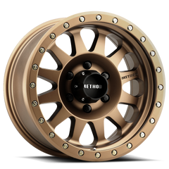 Aluminum Wheels 16x8 Double Standard MR304 Bolt Pattern 6 On 139.7 Offset 0 Lip Size 2.76 Method Bronze BRZ Method