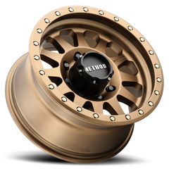 Aluminum Wheels 17x8.5 Double Standard MR304 Bolt Pattern 8 On 170 Offset 0 Lip Size 2.6 Method Bronze BRZ Method