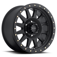 Aluminum Wheels 18x9 Double Standard MR304 Bolt Pattern 8 On 165.1 Offset 18 Lip Size 2.44 Matte Black MB Method