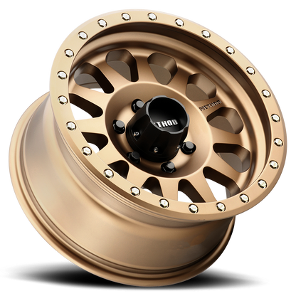 Aluminum Wheels 18x9 Double Standard MR304 Bolt Pattern 6 On 139.7 Offset -12 Lip Size 3.86 Method Bronze BRZ Method