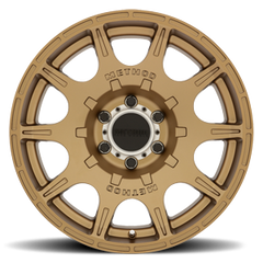 Aluminum Wheels 17x8.5 Roost MR308 Bolt Pattern 6 On 139.7 Offset 0 Method Bronze BRZ Method
