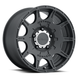 Aluminum Wheels 18x9 Roost MR308 Bolt Pattern 6 On 139.7 Offset 18 Matte Black MB Method