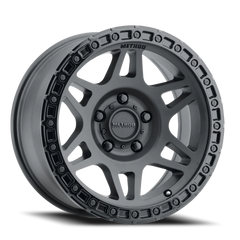 Aluminum Wheels 17x8.5 MR312 Bolt Pattern 8 On 170 Offset 0 Lip Size 0.98 Double Matte Black MBGL Gloss Black Lip Method