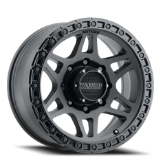 Aluminum Wheels 17x8.5 MR312 Bolt Pattern 8 On 170 Offset 0 Lip Size 0.98 Double Matte Black MBGL Gloss Black Lip Method