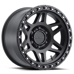 Aluminum Wheels 17x9 MR312 Bolt Pattern 6 On 139.7 Offset -12 Lip Size 0.91 Matte Black MB Method