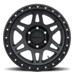 Aluminum Wheels 17x9 MR312 Bolt Pattern 6 On 139.7 Offset -12 Lip Size 0.91 Matte Black MB Method