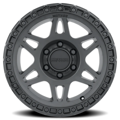 Aluminum Wheels 18x9 MR312 Bolt Pattern 8 On 170 Offset 18 Lip Size 1.02 Double Matte Black MBGL Gloss Black Lip Method