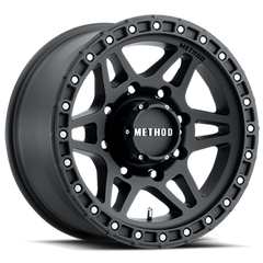 Aluminum Wheels 18x9 MR312 Bolt Pattern 8 On 180 Offset 18 Lip Size 0.91 Matte Black MB Method