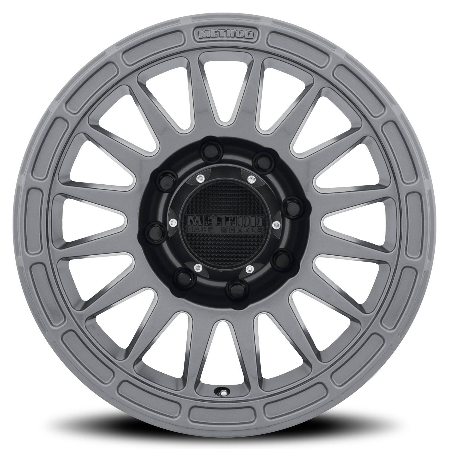 Aluminum Wheels 17x8.5 MR314 Bolt Pattern 8 On 170 Offset 0 Lip Size 0 Gloss Titanium GY Method