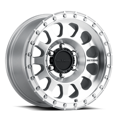 Aluminum Wheels 20x10 MR315 Bolt Pattern 8 On 180 Offset -18 Lip Size 3.27 Machined SL Clear Coat Method