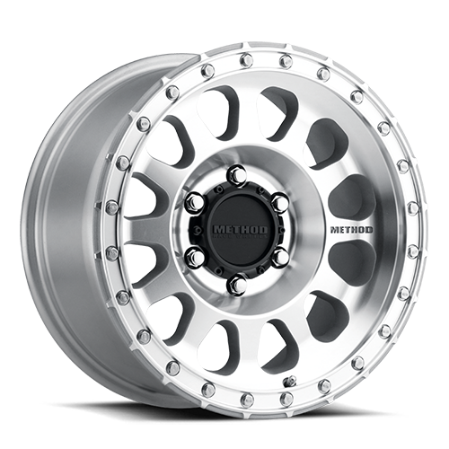 Aluminum Wheels 20x9 MR315 Bolt Pattern 8 On 180 Offset 18 Lip Size 2.13 Machined SL Clear Coat Method