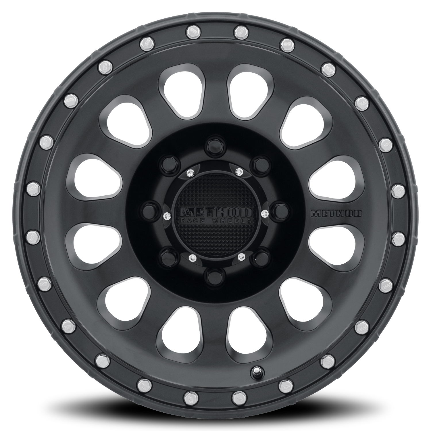 Aluminum Wheels 20x9 MR315 Bolt Pattern 8 On 165.1 Offset 18 Lip Size 2.13 Matte Black MB Method