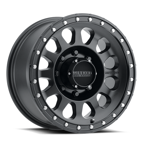 Aluminum Wheels 20x9 MR315 Bolt Pattern 8 On 170 Offset 18 Lip Size 2.13 Matte Black MB Method
