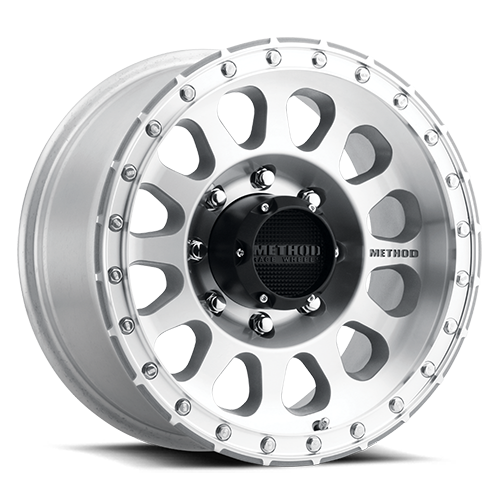 Aluminum Wheels 17x8.5 MR315 Bolt Pattern 8 On 180 Offset 25 Lip Size 1.89 Machined SL Clear Coat Method