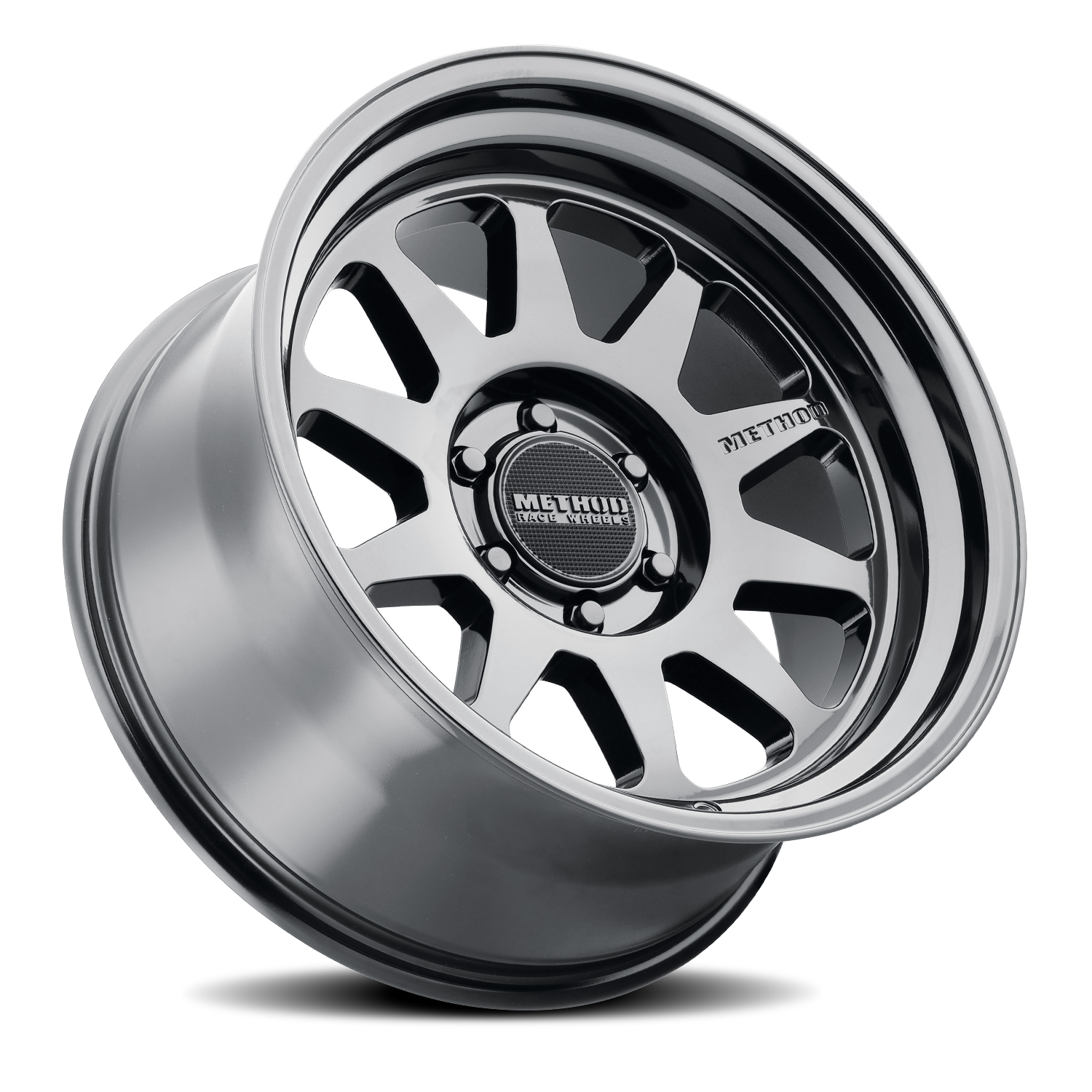 Aluminum Wheels 20x10 MR316 Bolt Pattern 8 On 180 Offset -18 Lip Size 3.03 Gloss Black GB Method