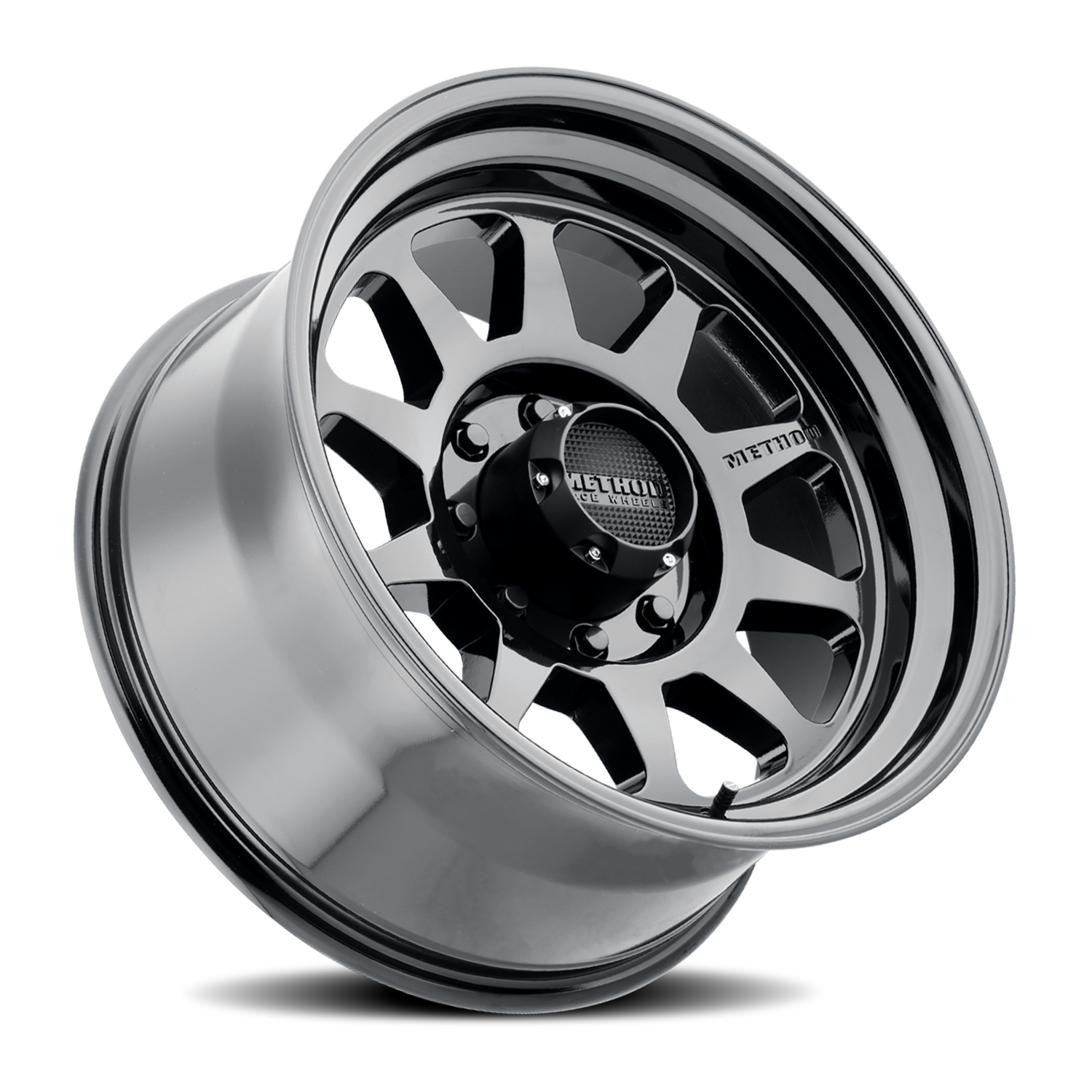 Aluminum Wheels 20x9 MR316 Bolt Pattern 8 On 180 Offset 18 Lip Size 1.77 Gloss Black GB Method