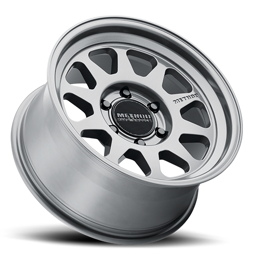 Aluminum Wheels 17x8 MR316 Bolt Pattern 6 On 120 Offset 25 Lip Size 1.5 Gloss Titanium TT Method