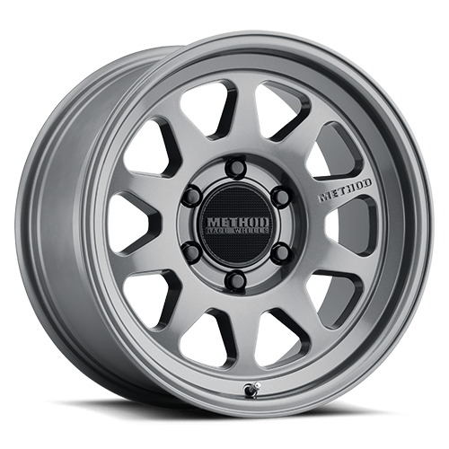 Aluminum Wheels 17x8 MR316 Bolt Pattern 6 On 120 Offset 25 Lip Size 1.5 Gloss Titanium TT Method