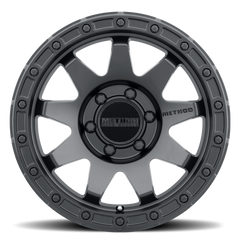 Aluminum Wheels 17x9 MR317 Bolt Pattern 8 On 165.1 Offset -12 Lip Size 1.57 Matte Black MB Method