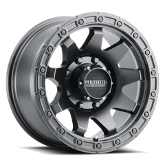 Aluminum Wheels 17x9 MR317 Bolt Pattern 8 On 165.1 Offset -12 Lip Size 1.57 Matte Black MB Method