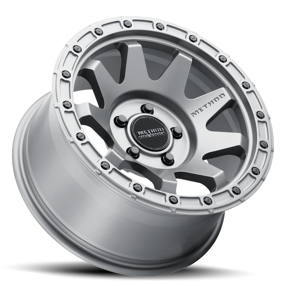 Aluminum Wheels 18x9 MR317 Bolt Pattern 8 On 180 Offset 18 Matte Titanium GY Method