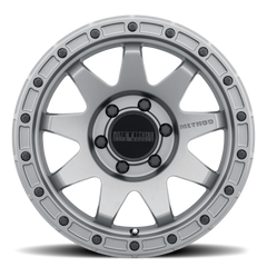 Aluminum Wheels 18x9 MR317 Bolt Pattern 8 On 180 Offset 18 Matte Titanium GY Method