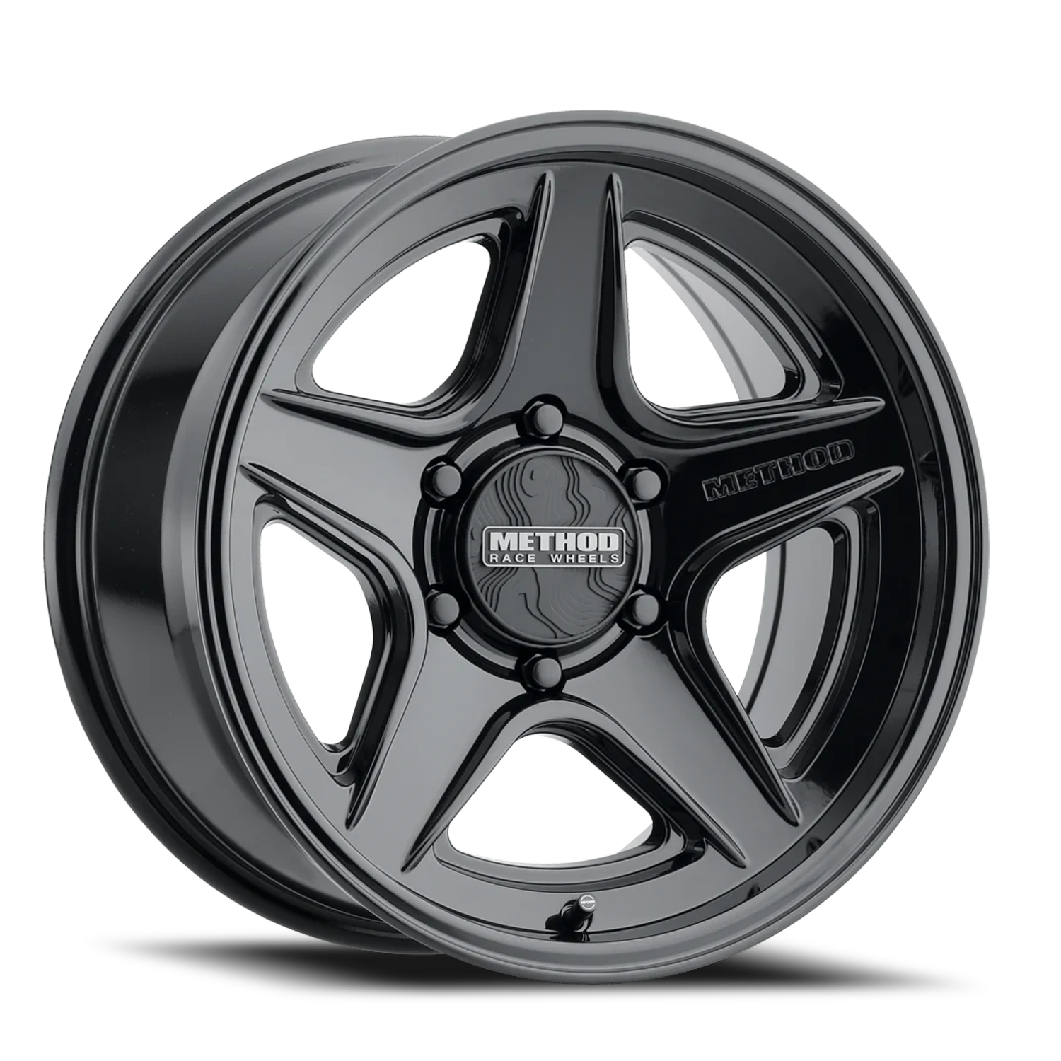 Aluminum Wheels 20x9 MR319 Bolt Pattern 8 On 180 Offset 18 Lip Size 1.06 Gloss Black GB Method