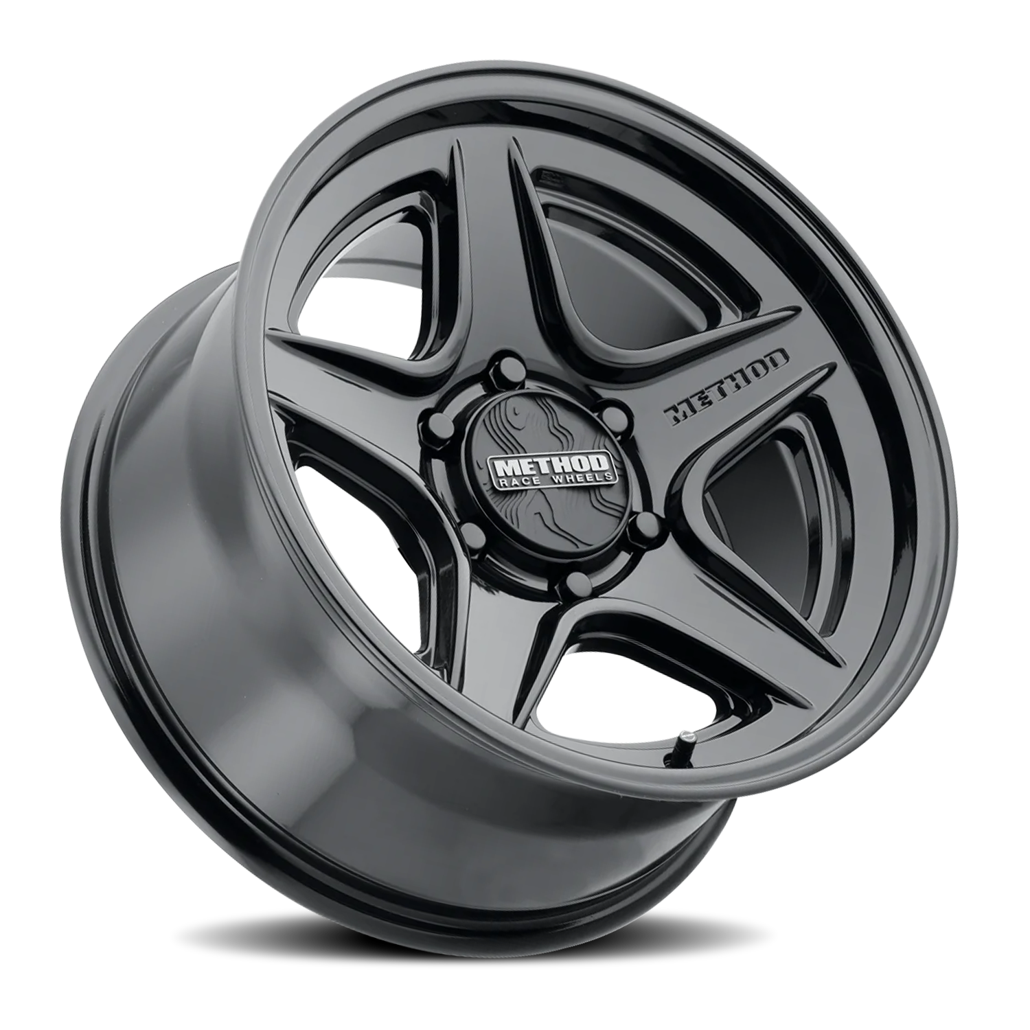 Aluminum Wheels 20x9 MR319 Bolt Pattern 8 On 180 Offset 18 Lip Size 1.06 Gloss Black GB Method