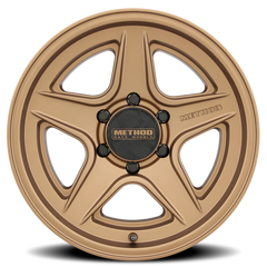 Aluminum Wheels 17x8.5 MR319 Bolt Pattern 8 On 170 Offset 0 Lip Size 1.3 Method Bronze BZ Method