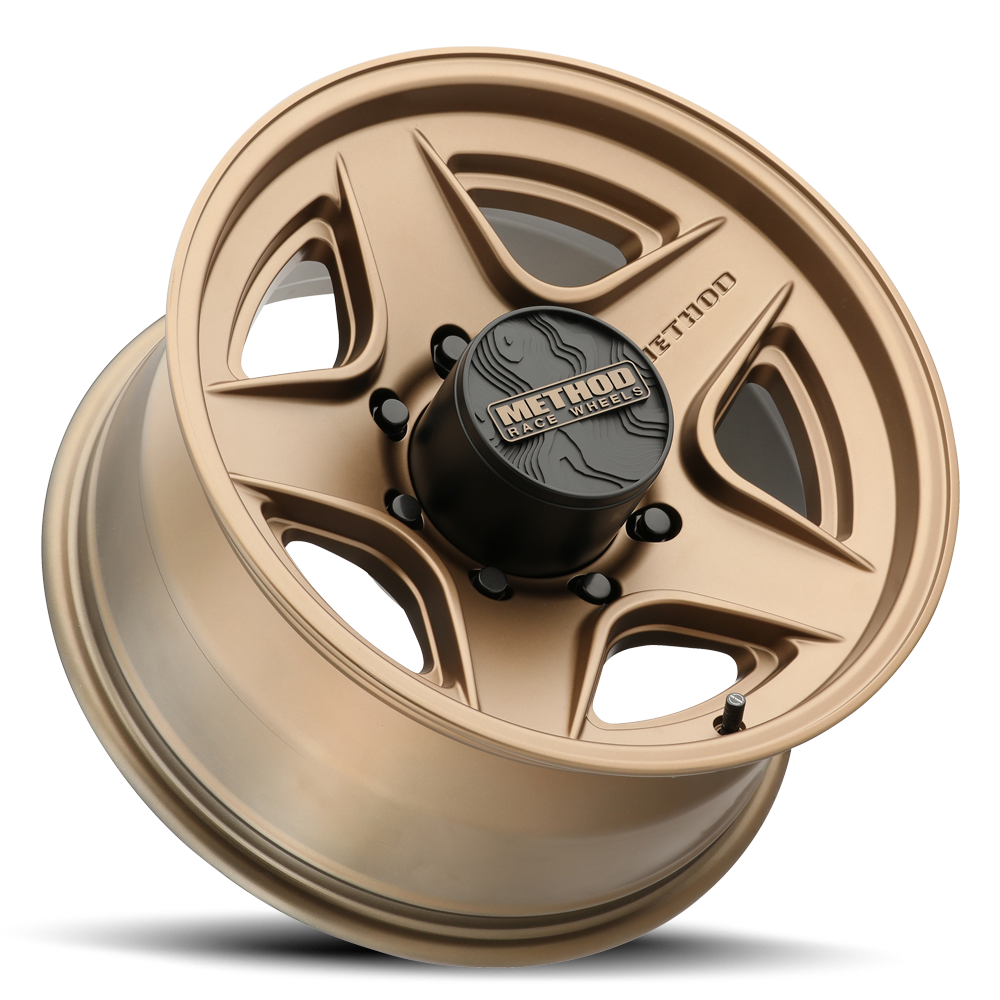 Aluminum Wheels 17x8.5 MR319 Bolt Pattern 8 On 170 Offset 0 Lip Size 1.3 Method Bronze BZ Method