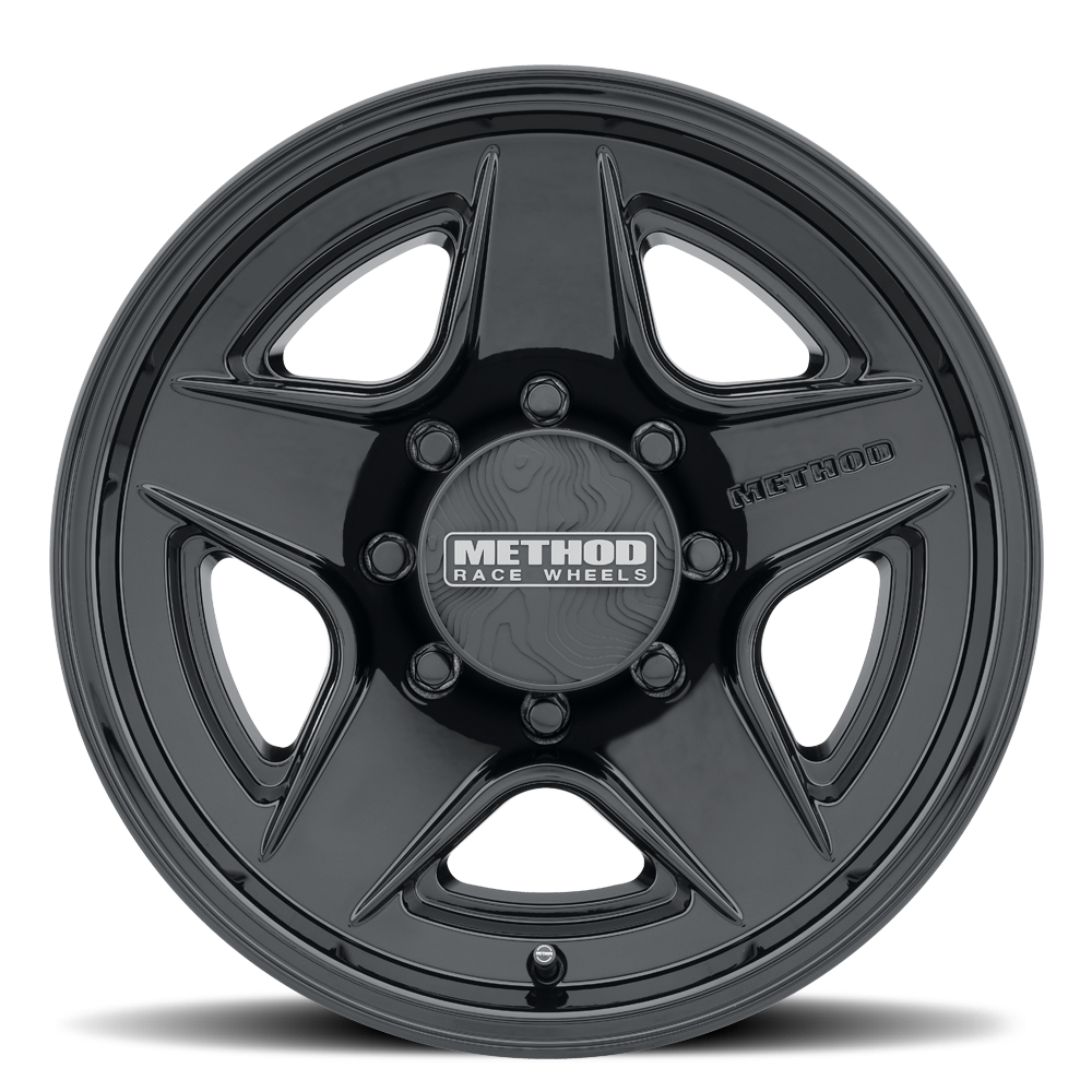 Aluminum Wheels 17x8.5 MR319 Bolt Pattern 8 On 170 Offset 0 Lip Size 1.3 Gloss Black GB Method
