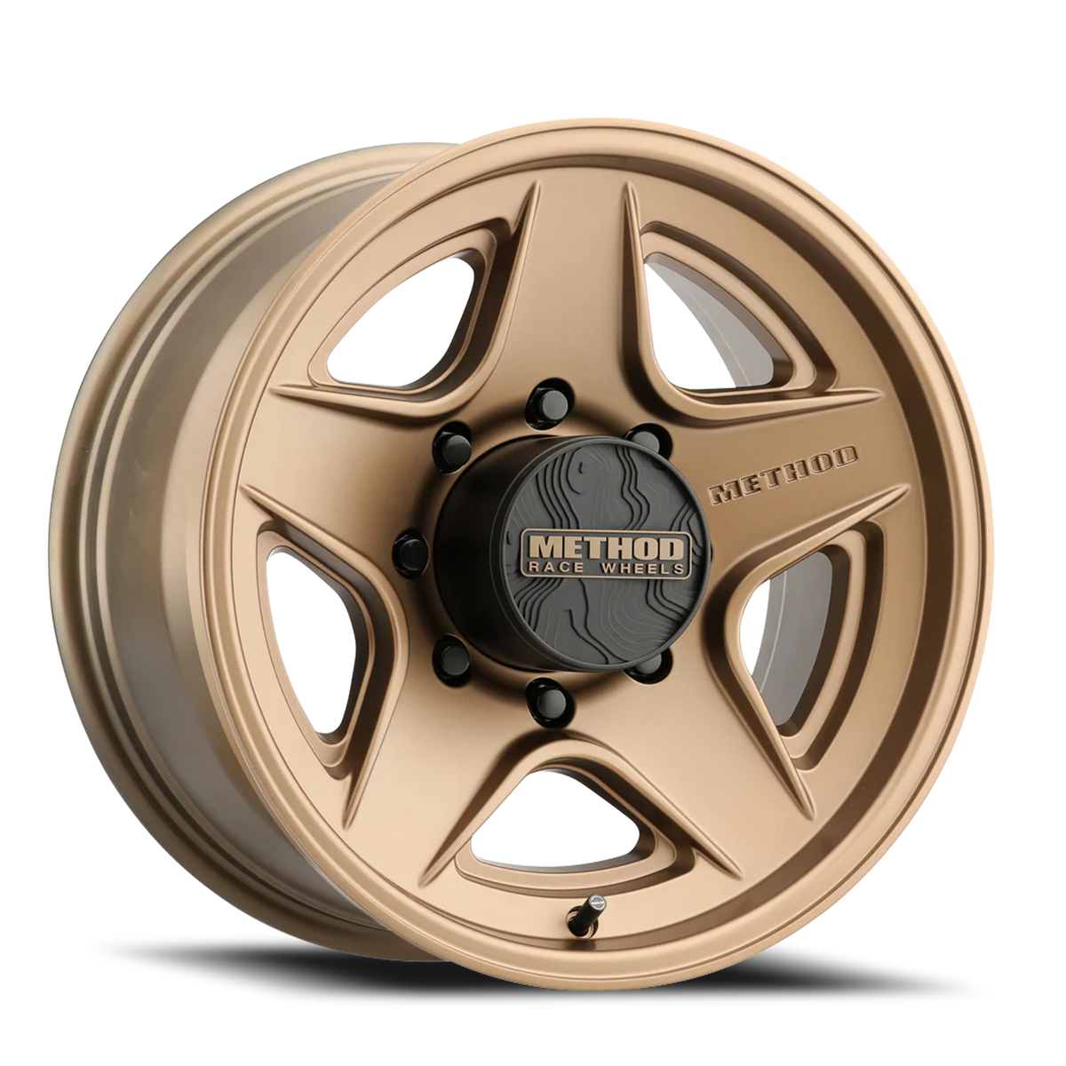 Aluminum Wheels 17x8.5 MR319 Bolt Pattern 8 On 170 Offset 0 Lip Size 1.3 Method Bronze BZ Method