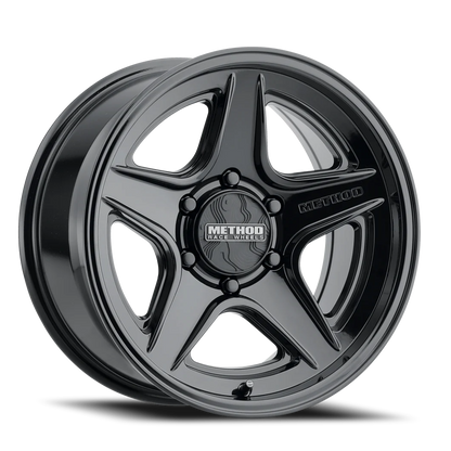 Aluminum Wheels 18x9 MR319 Bolt Pattern 8 On 180 Offset 18 Lip Size 1.06 Gloss Black GB Method