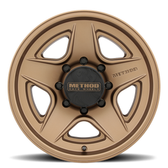 Aluminum Wheels 18x9 MR319 Bolt Pattern 8 On 180 Offset 18 Lip Size 1.06 Method Bronze BZ Method