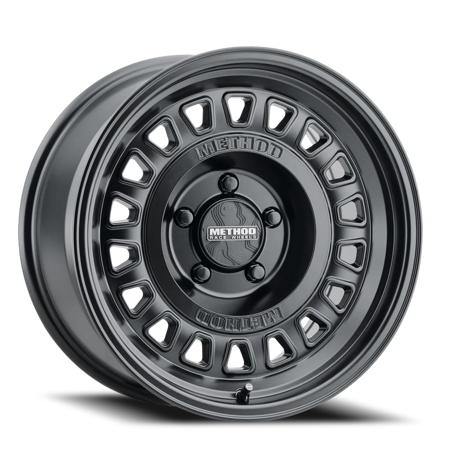 Aluminum Wheels 17x8.5 MR320 Bolt Pattern 6 On 139.7 Offset 0 Lip Size 2.76 Matte Black MB Method