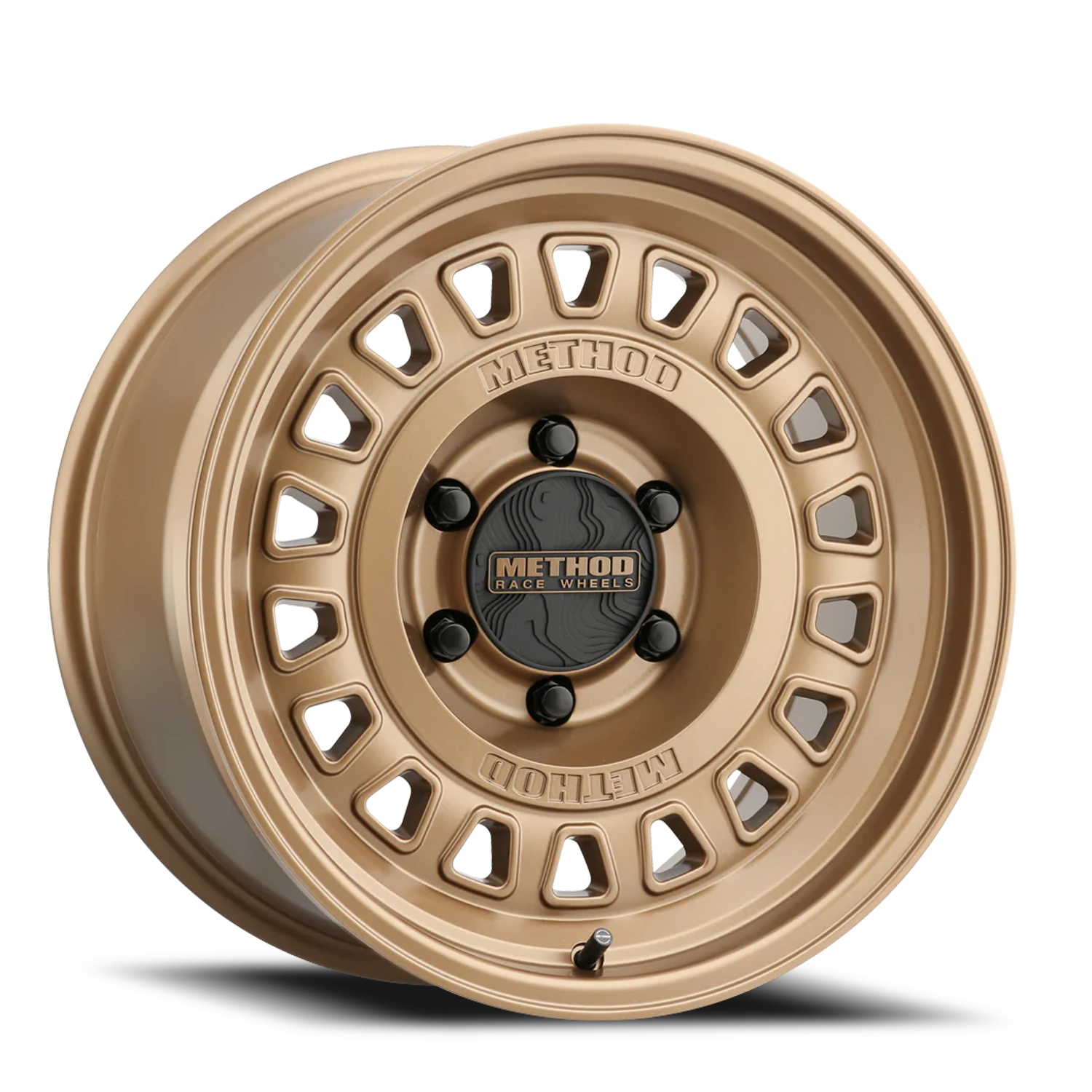 Aluminum Wheels 17x8.5 MR320 Bolt Pattern 6 On 139.7 Offset 0 Lip Size 2.76 Method Bronze BZ Method