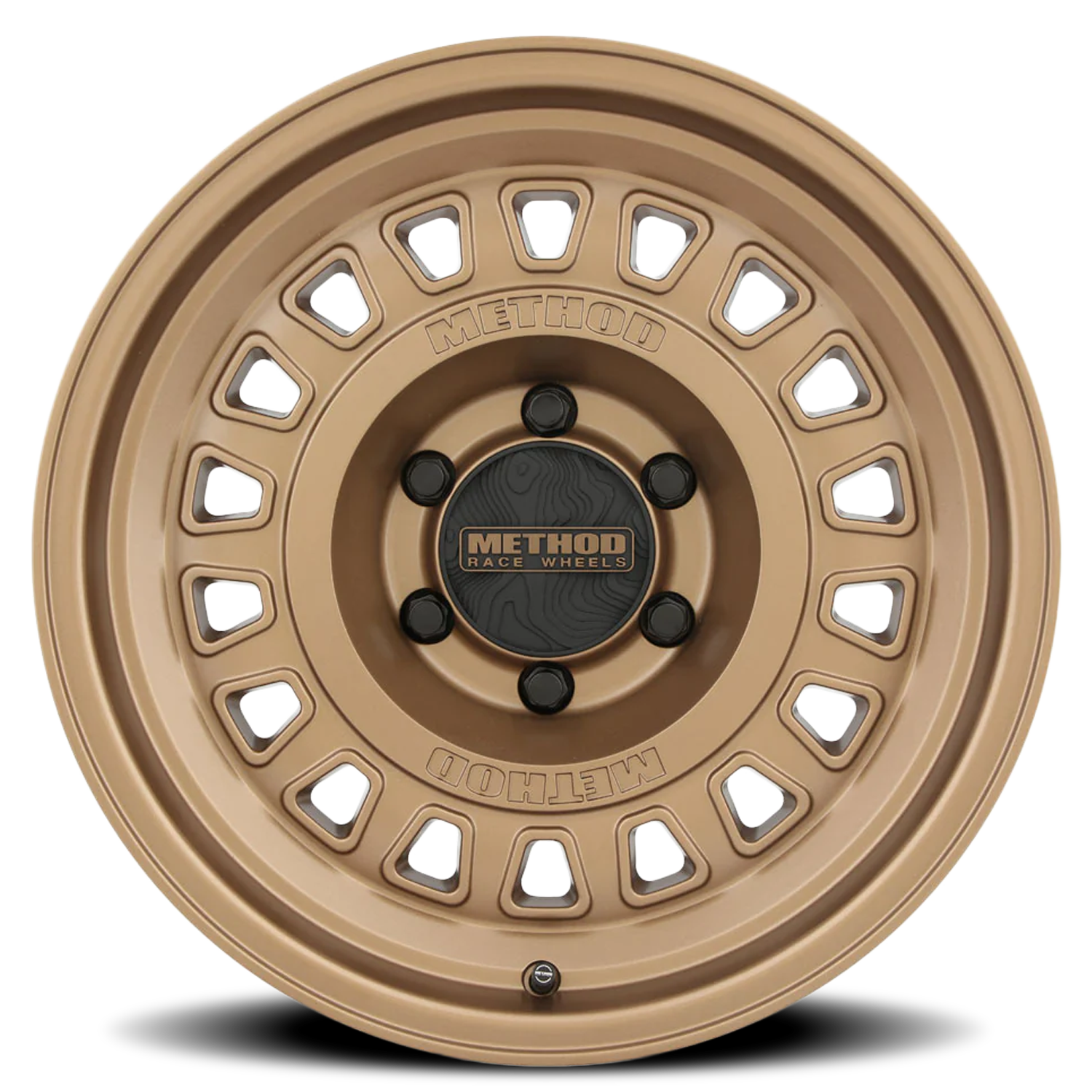 Aluminum Wheels 18x9 MR320 Bolt Pattern 8 On 180 Offset 18 Lip Size 1.89 Method Bronze BZ Method