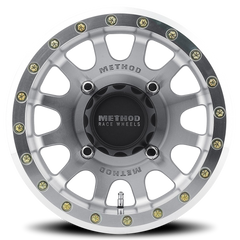 Aluminum Wheels 14x7 MR401 Beadlock UTV Bolt Pattern 4 On 136 Offset 38 Lip Size 0.94 Machined Raw Machined SL Method