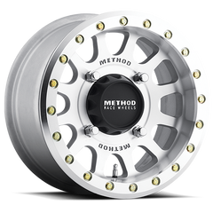 Aluminum Wheels 15x7 MR401 Beadlock UTV Bolt Pattern 4 On 156 Offset 13 Lip Size 1.77 Machined Raw Machined SL Method