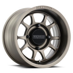 Aluminum Wheels 14x7 MR409 Bead Grip UTV Bolt Pattern 4 On 136 Offset 13 Lip Size 2.95 Steel Grey GY Method