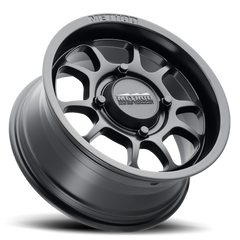 Aluminum Wheels 15x7 MR409 Bead Grip UTV Bolt Pattern 4 On 136 Offset 38 Lip Size 2.28 Matte Black MB Method