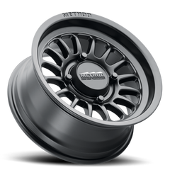 Aluminum Wheels 15x10 MR411 Bead Grip UTV Bolt Pattern 4 On 136 Offset 25 Lip Size 3.23 Matte Black MB Method