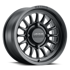 Aluminum Wheels 15x7 MR411 Bead Grip UTV Bolt Pattern 4 On 136 Offset 38 Lip Size 1.57 Matte Black MB Method