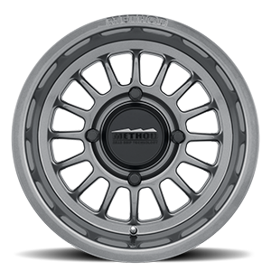 Aluminum Wheels 15x7 MR411 Bead Grip UTV Bolt Pattern 4 On 136 Offset 38 Lip Size 1.57 Gloss Titanium SL Method