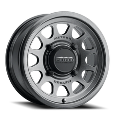 Aluminum Wheels 14x7 MR414 Bead Grip UTV Bolt Pattern 4 On 136 Offset 38 Lip Size 0.79 Graphite GY Method